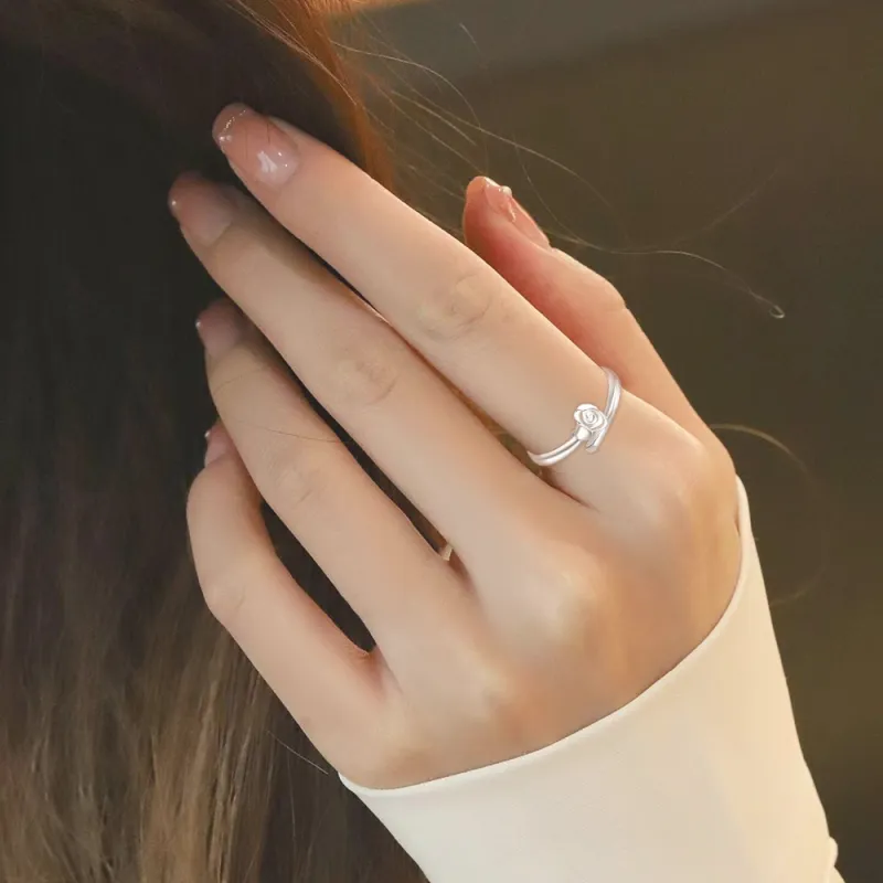 FORCHI Sterling Silver Rings Women's Anniversary Gift For Girl-3
