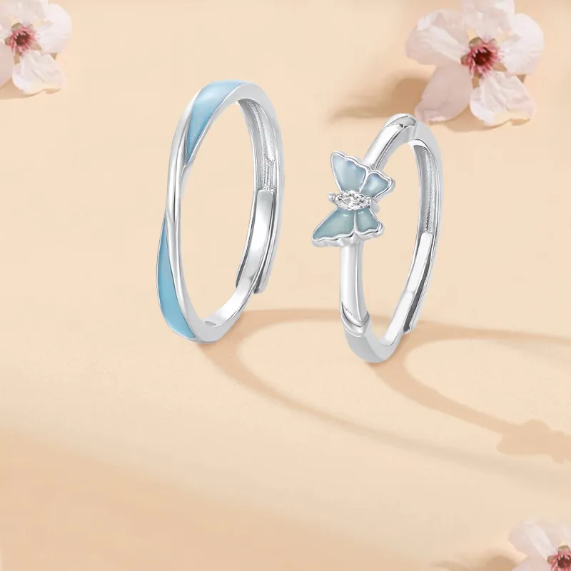 FORCHI Sterling Silver 999 Rings Unisex-4