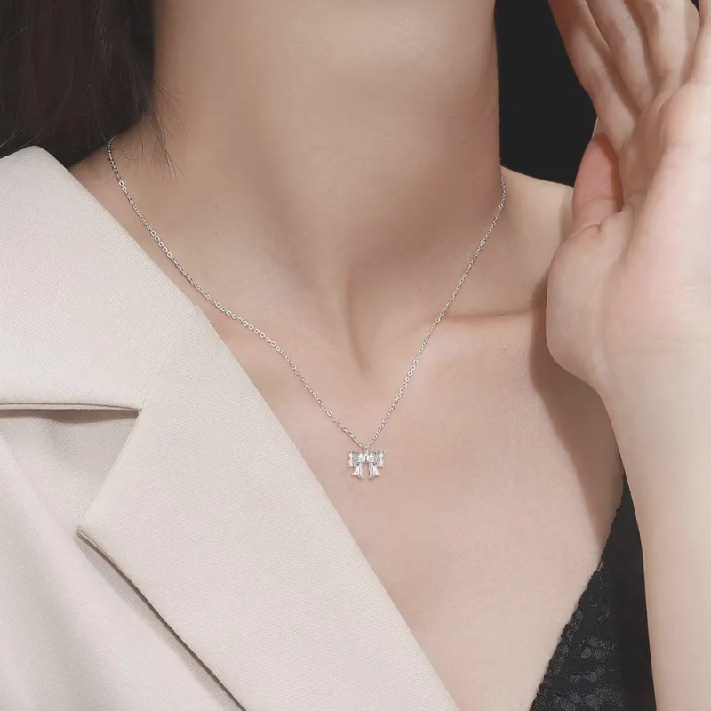 FORCHI Zircon Necklaces Women's Couple Anniversary Birthday Gift For Women's-1