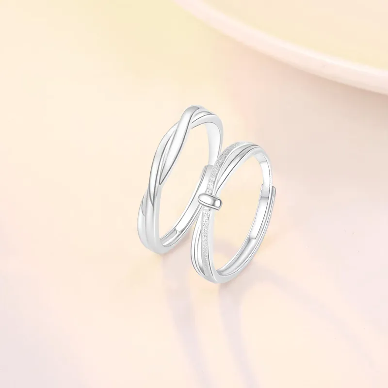 FORCHI Sterling Silver Rings Unisex-3