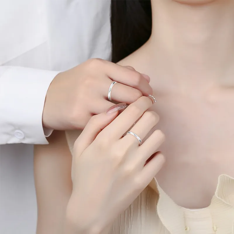 FORCHI Sterling Silver Rings Unisex-3