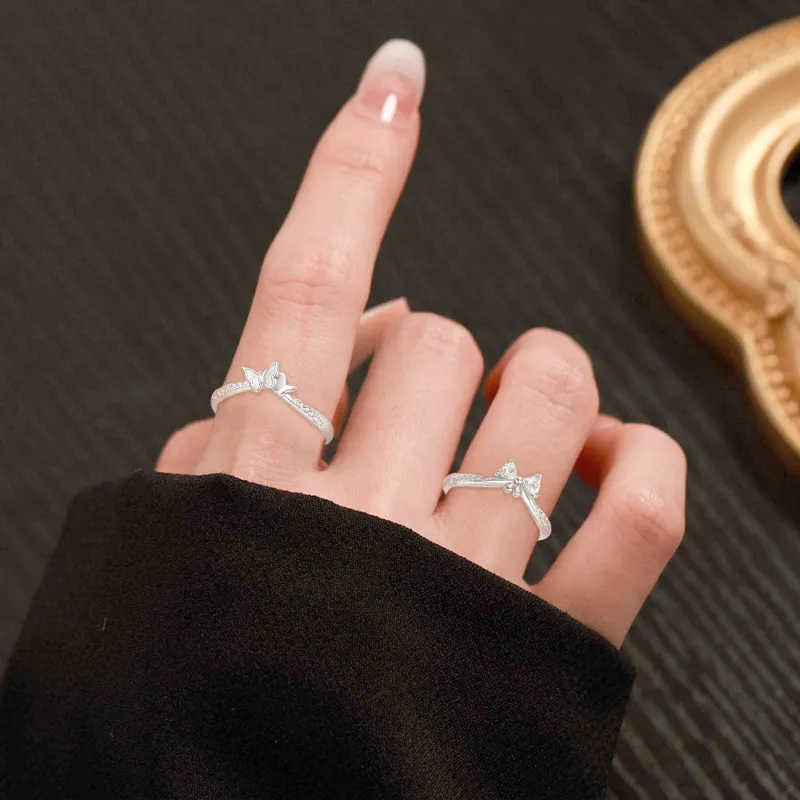 FORCHI Sterling Silver Rings Unisex-3