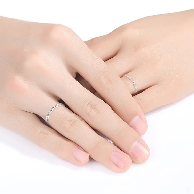 FORCHI Sterling Silver 999 Rings Unisex-3