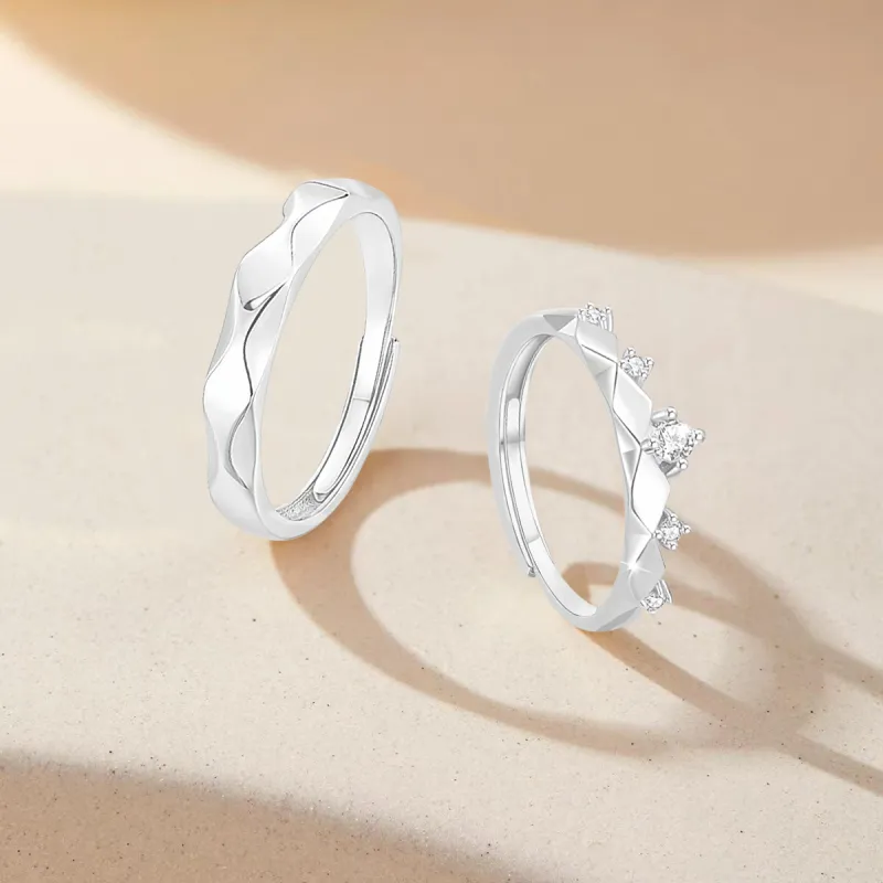 FORCHI Sterling Silver Rings Unisex-2
