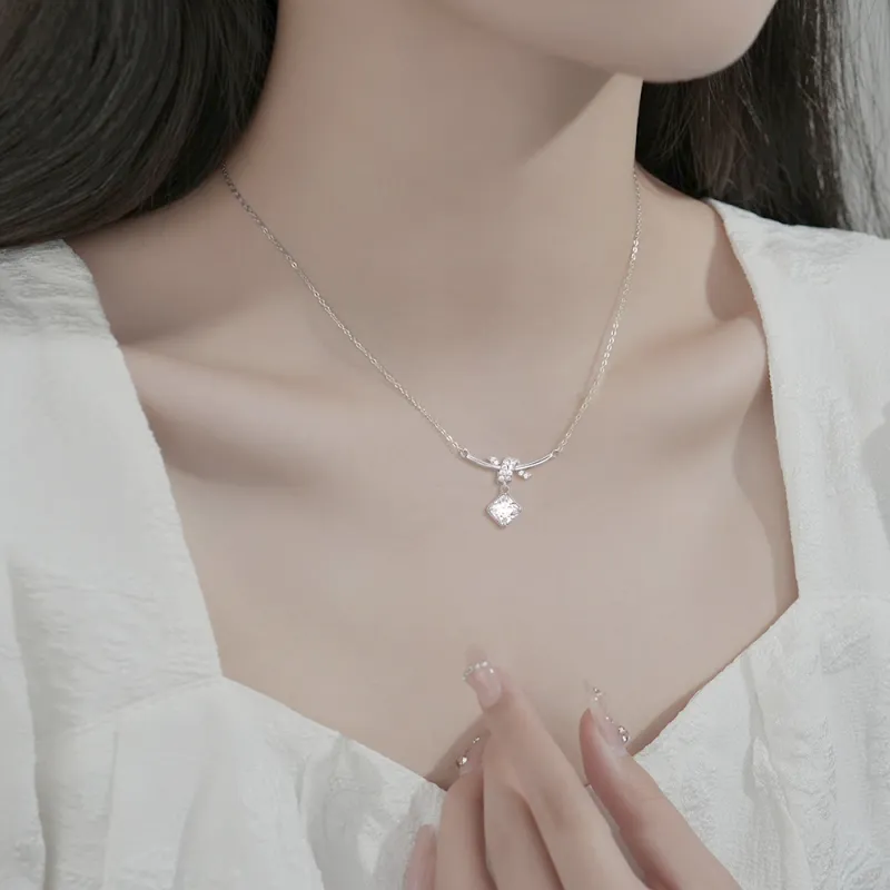 FORCHI Zircon Necklaces Women's Birthday Gift Girl-3