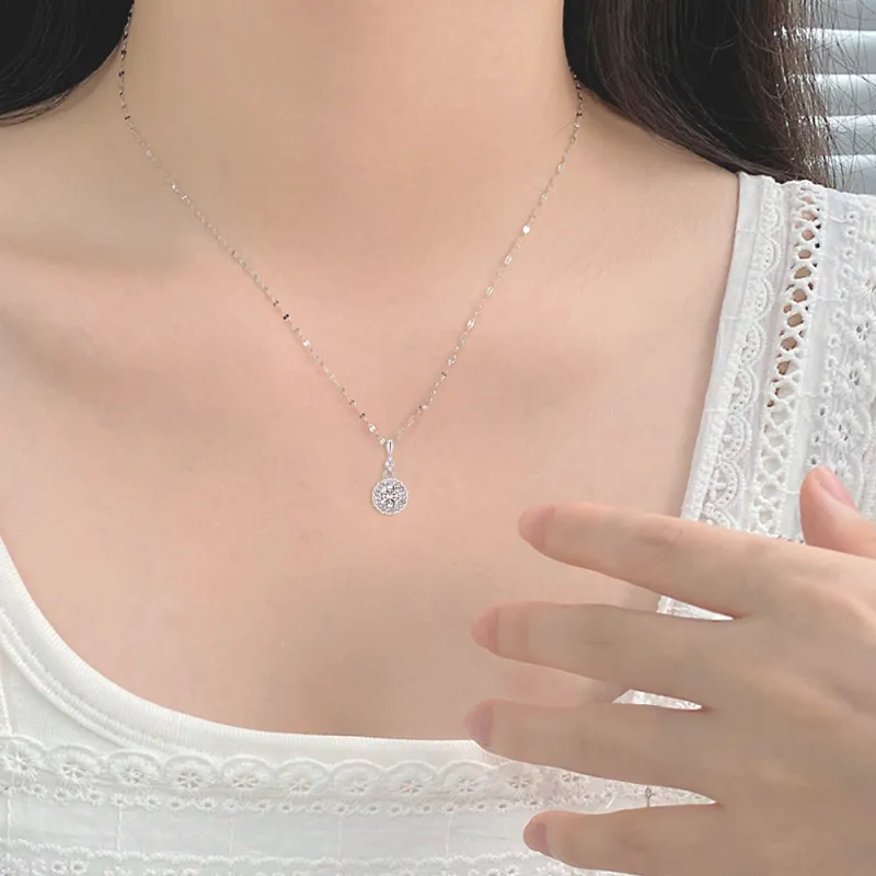 FORCHI Zircon Necklaces Women's Couple Anniversary Girl-3