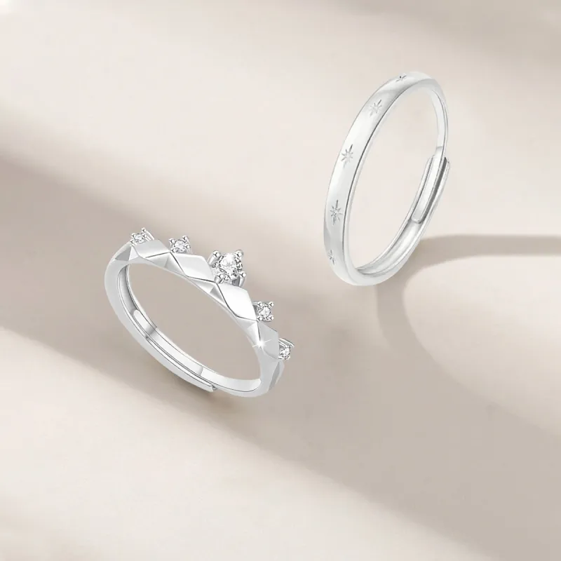 FORCHI Sterling Silver Rings Unisex-3
