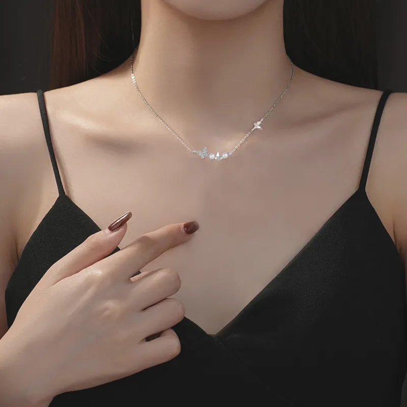 FORCHI Zircon Necklaces Women's Birthday Girl Anniversary Gift-1