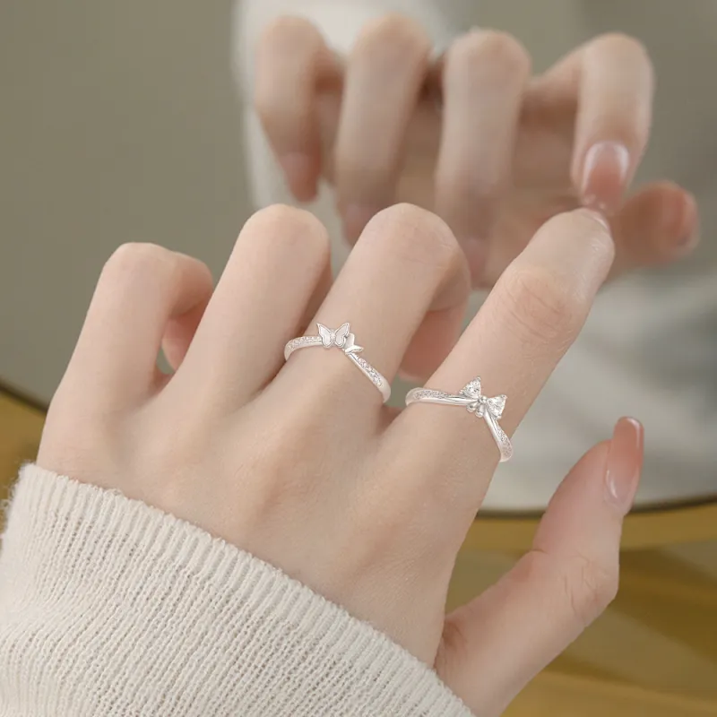 FORCHI Sterling Silver Rings Unisex-1