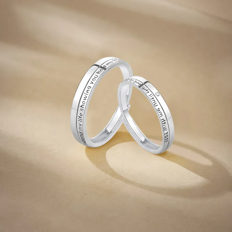 FORCHI Sterling Silver Rings Unisex-4