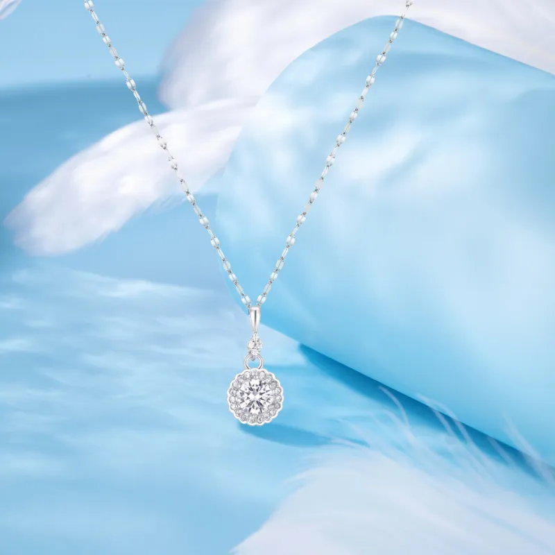 FORCHI Zircon Necklaces Women's Couple Anniversary Girl-4