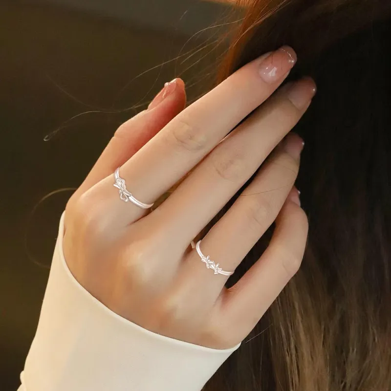 FORCHI Zircon Rings Unisex Anniversary Gift For Girl-1
