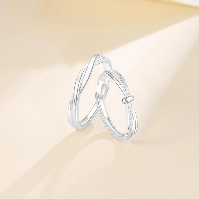 FORCHI Sterling Silver Rings Unisex-1