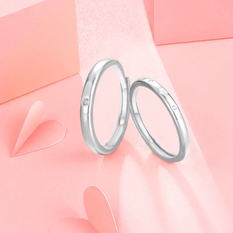 FORCHI Sterling Silver Rings Unisex-2