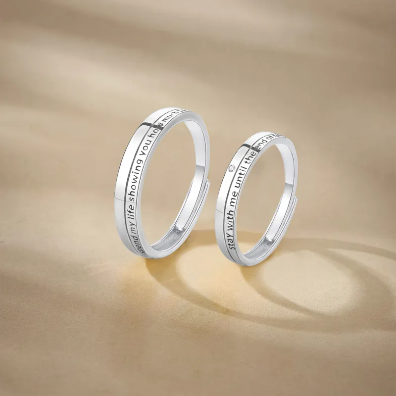 FORCHI Sterling Silver Rings Unisex-2