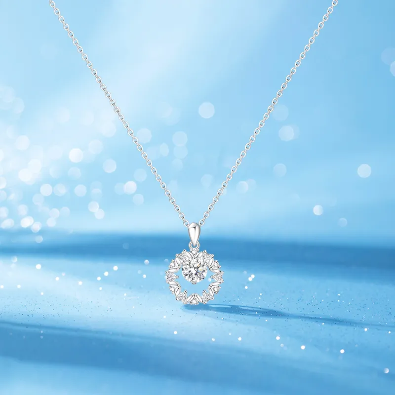 FORCHI Zircon Necklaces Women's Couple Anniversary Girl-4