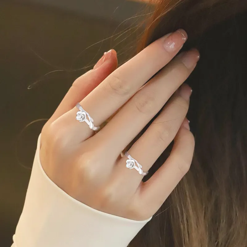 FORCHI Sterling Silver Rings Unisex Birthday Gift Girl-1