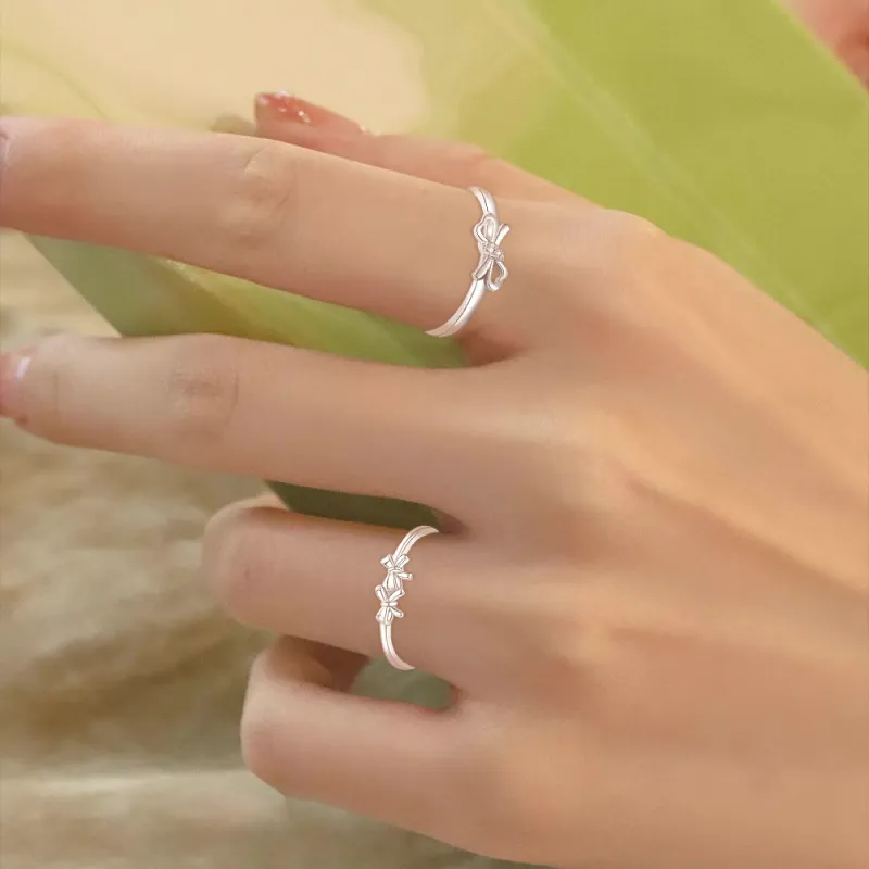 FORCHI Zircon Rings Unisex Anniversary Gift For Girl-4