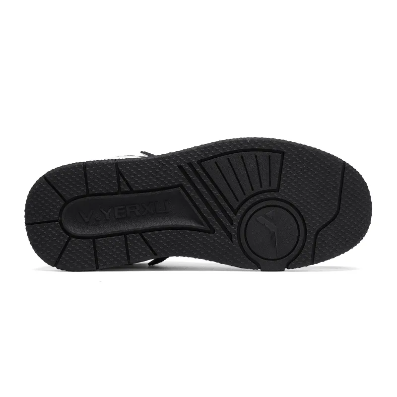 V.YERXU Coverage Slip Resistant Cushioning Abrasion Resistant Lightweight Support Mid Top Skateboard Shoes Unisex-13