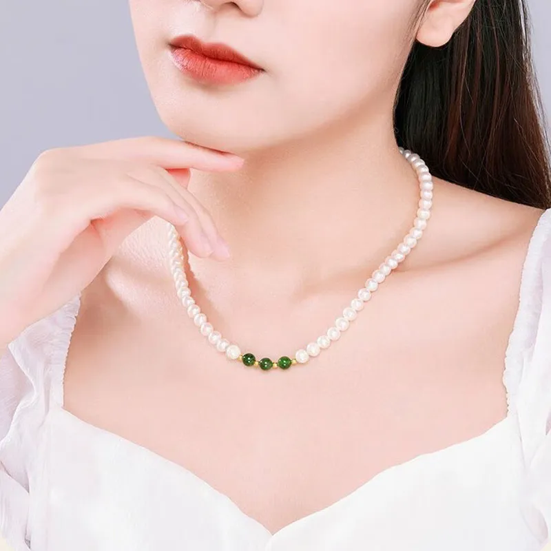 Princess Xuanjie Pearl Necklaces Women's-3