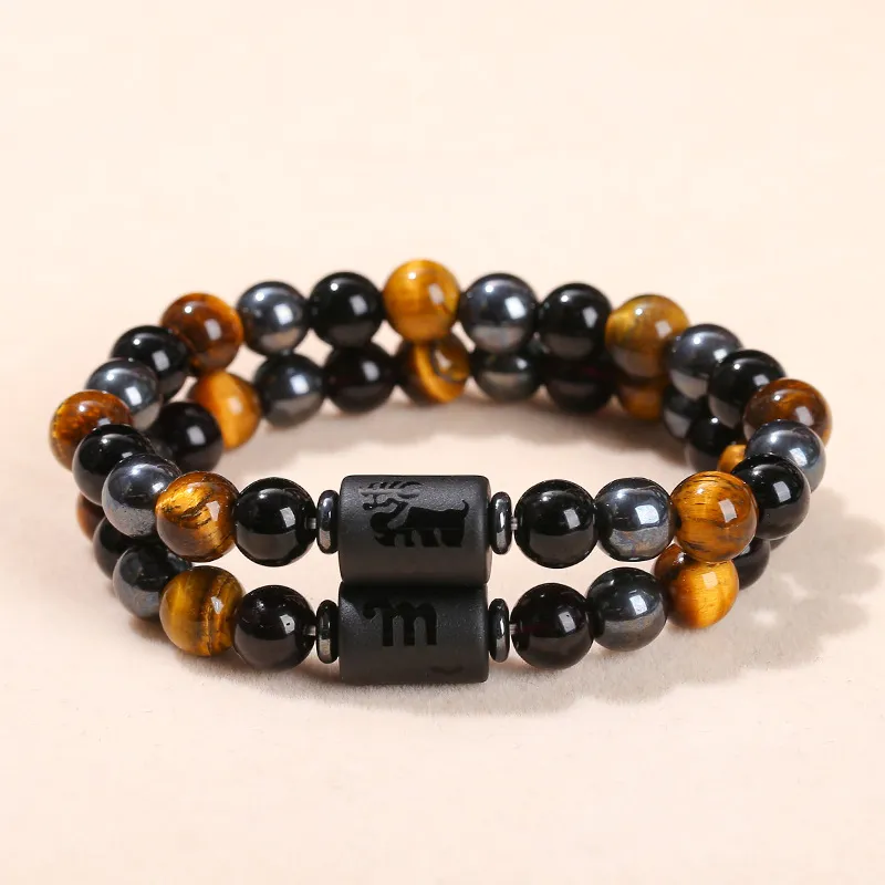 Princess Xuanjie Natural Tiger's Eye Stone Bracelets Unisex-1