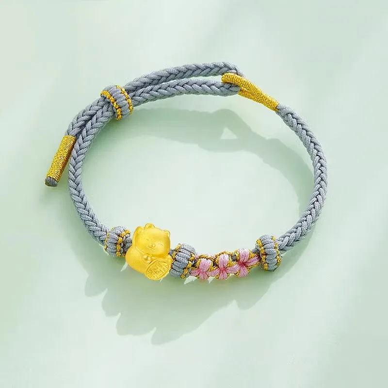 Princess Xuanjie Gold Bracelet Unisex-2