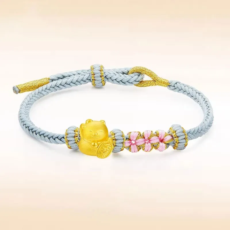 Princess Xuanjie Gold Bracelet Unisex-3
