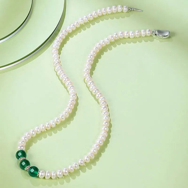 Princess Xuanjie Pearl Necklaces Unisex-7