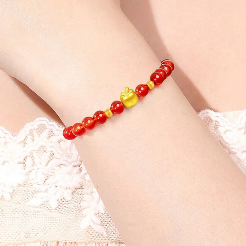 Princess Xuanjie Gold Bracelet Unisex-1