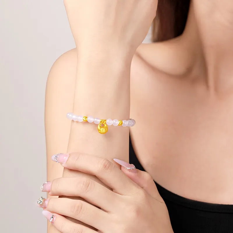 Princess Xuanjie Gold Bracelet Unisex-3
