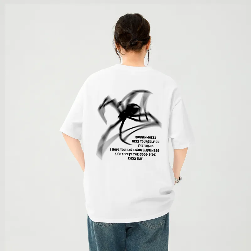 RUNNINWHEEL T Shirts Unisex-7