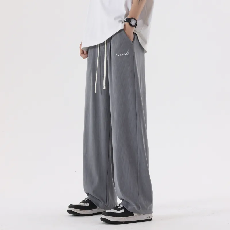 RUNNINWHEEL Casual Pants Unisex-14