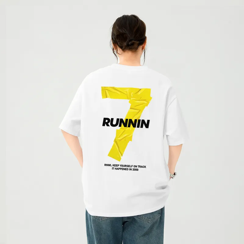 RUNNINWHEEL T Shirts Unisex-9