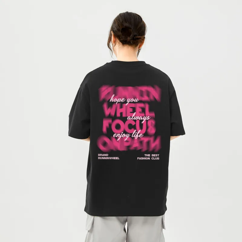 RUNNINWHEEL T Shirts Unisex-9
