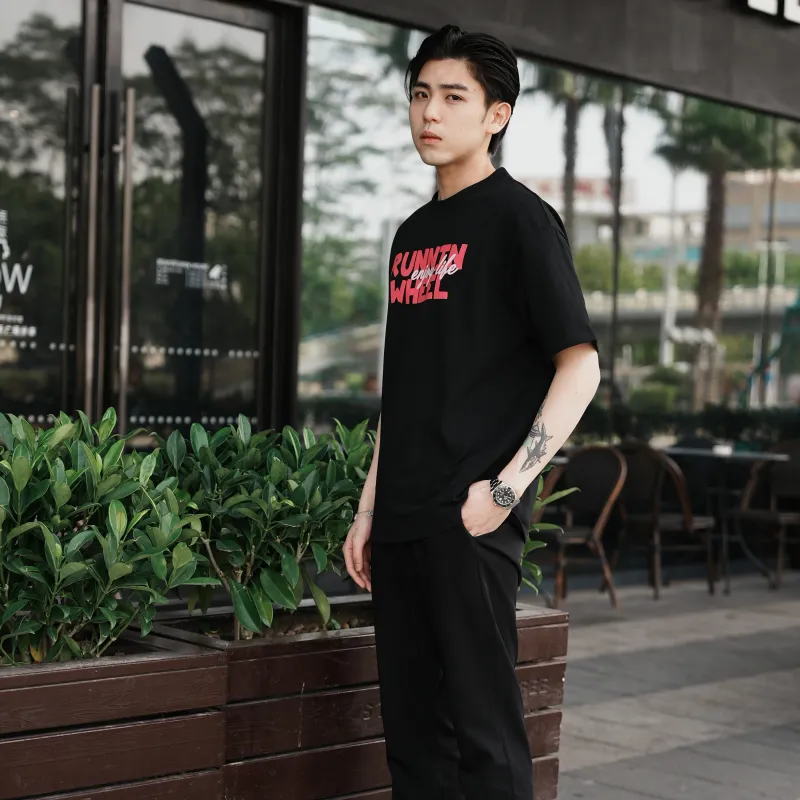 RUNNINWHEEL T Shirts Unisex-8
