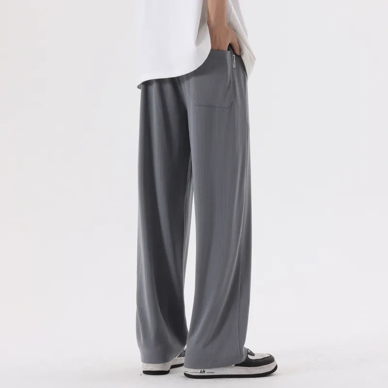 RUNNINWHEEL Casual Pants Unisex-13