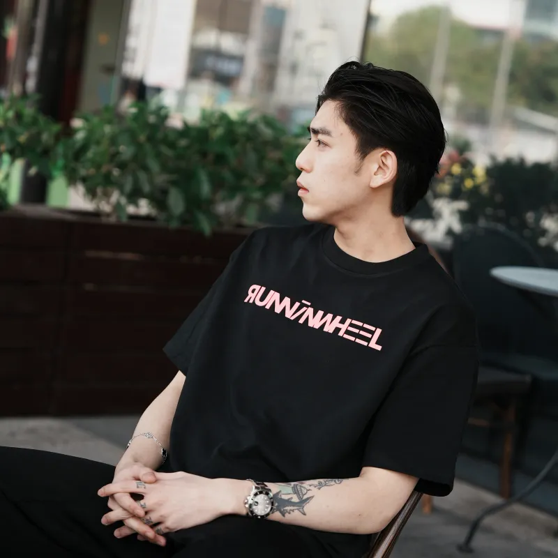 RUNNINWHEEL T Shirts Unisex-3