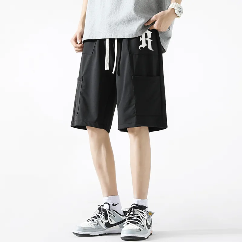 RUNNINWHEEL Casual Shorts Unisex-2