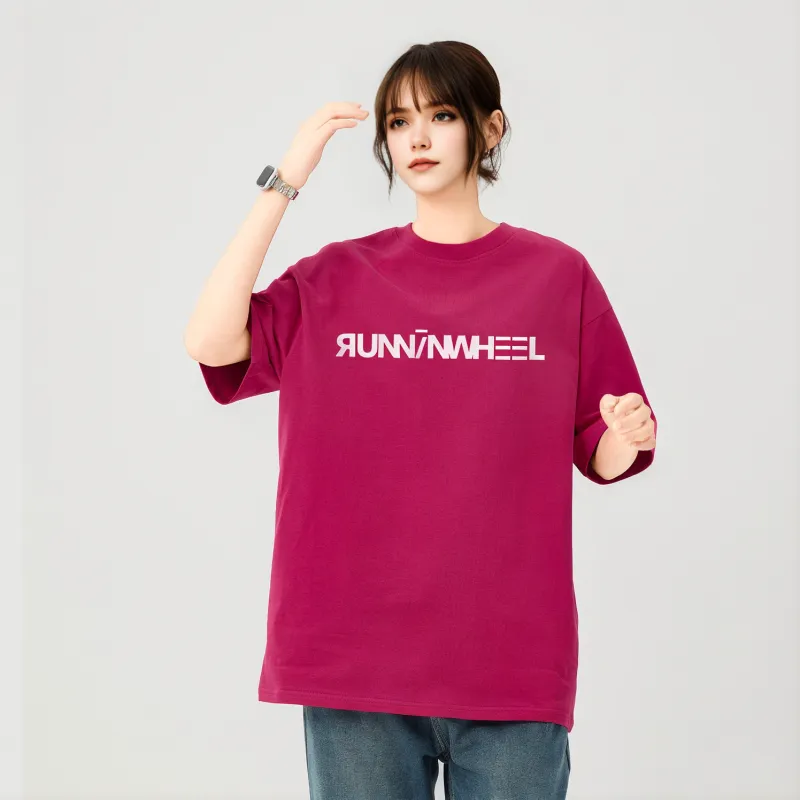 RUNNINWHEEL T Shirts Unisex-28