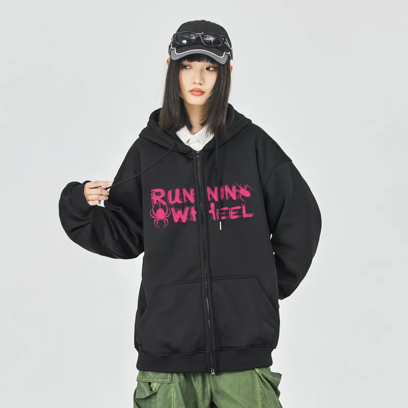 RUNNINWHEEL Sweatshirts Unisex-2