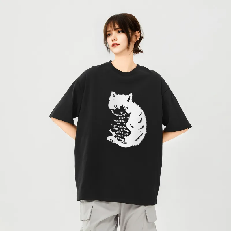 RUNNINWHEEL T Shirts Unisex-3