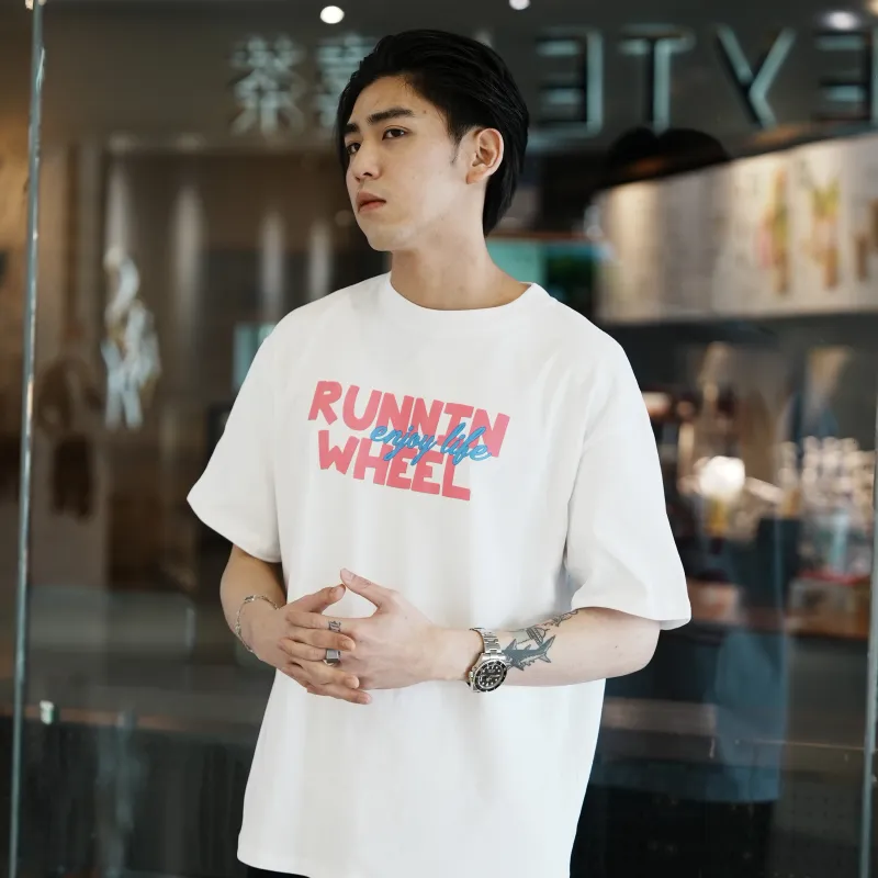 RUNNINWHEEL T Shirts Unisex-17