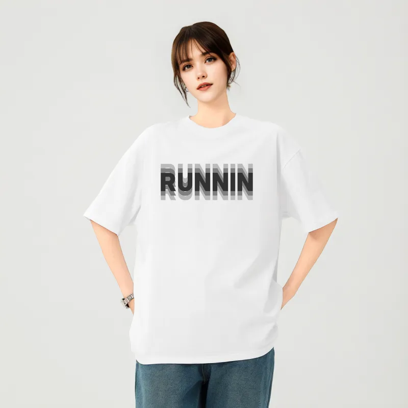 RUNNINWHEEL T Shirts Unisex-8