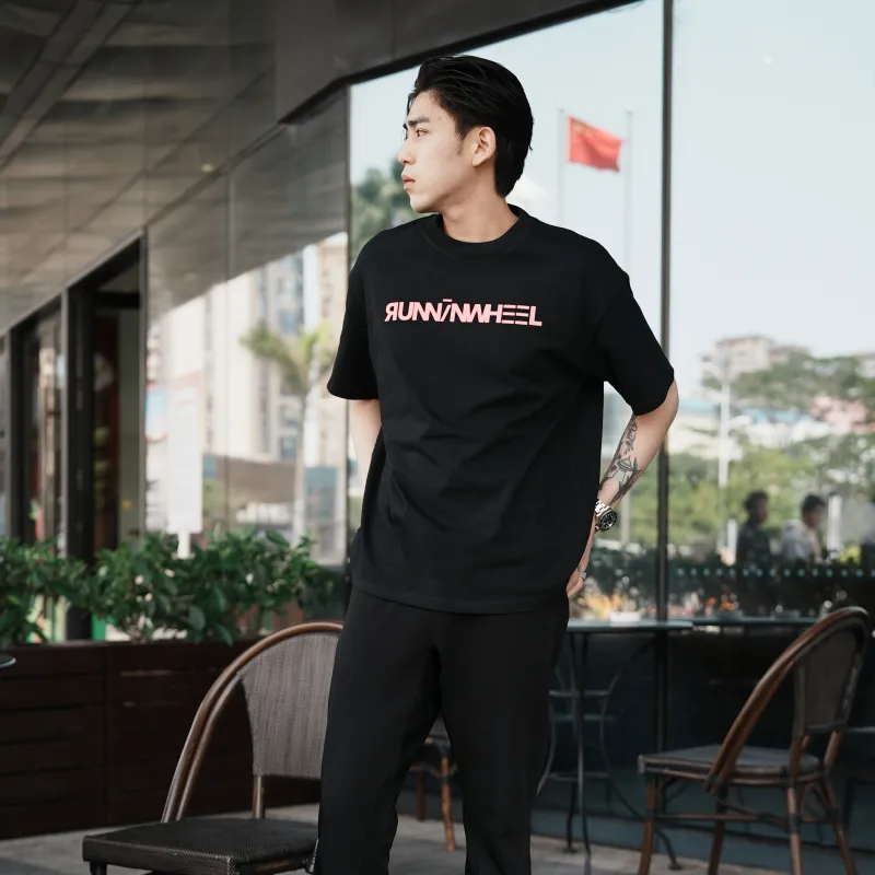 RUNNINWHEEL T Shirts Unisex-4