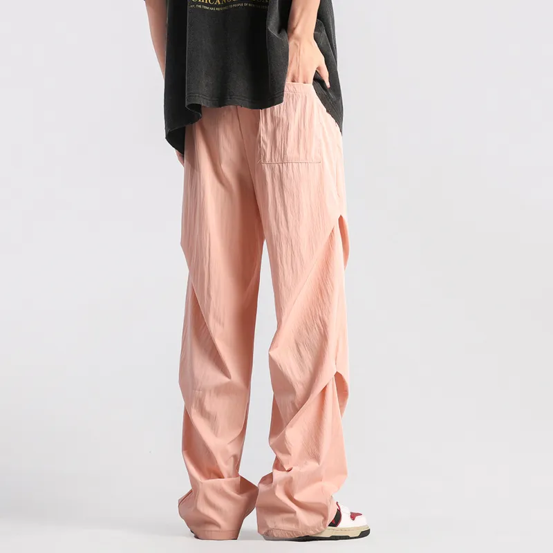 RUNNINWHEEL Casual Pants Unisex Dopamine Color Palette-11