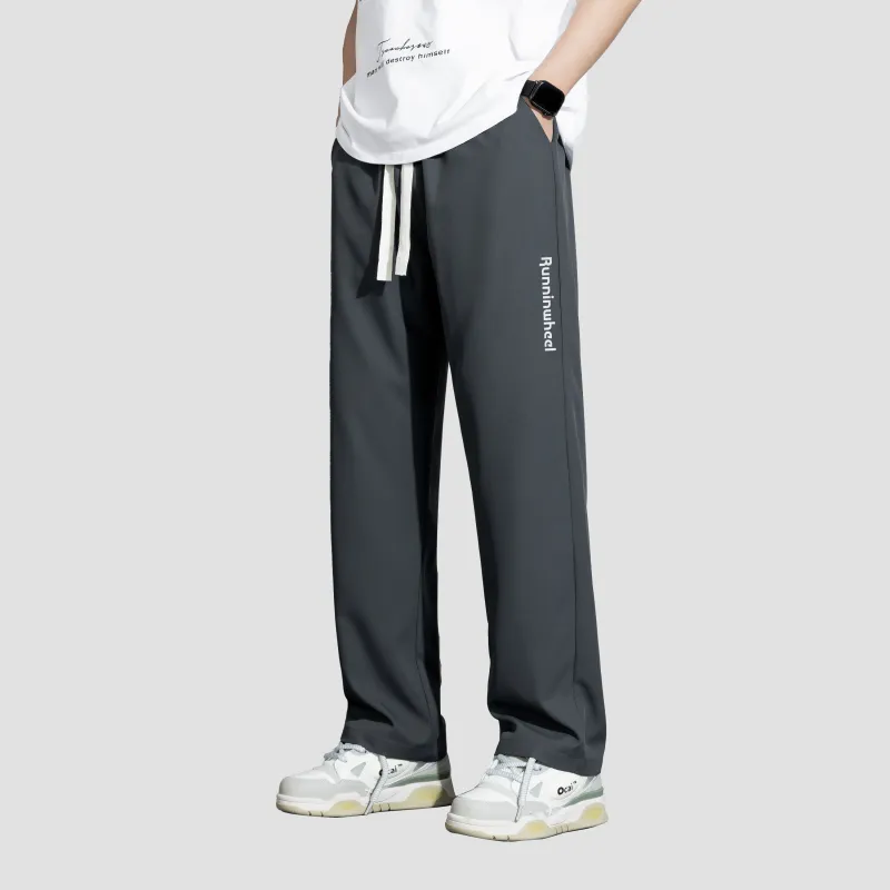 RUNNINWHEEL Casual Pants Unisex-12