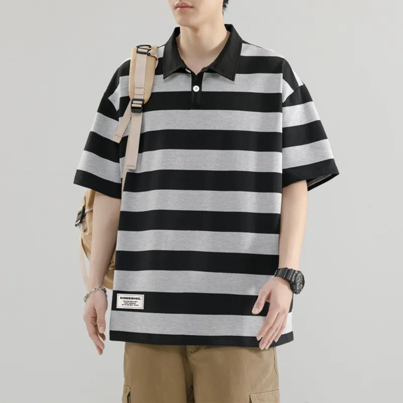 RUNNINWHEEL Polo Shirts Unisex-12