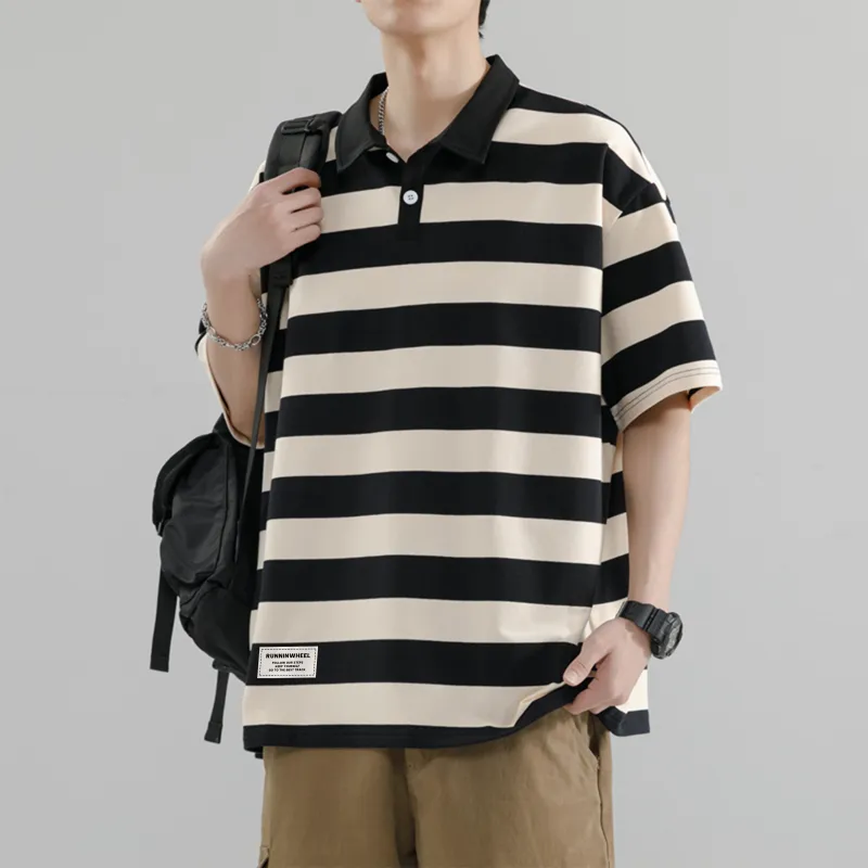 RUNNINWHEEL Polo Shirts Unisex-19