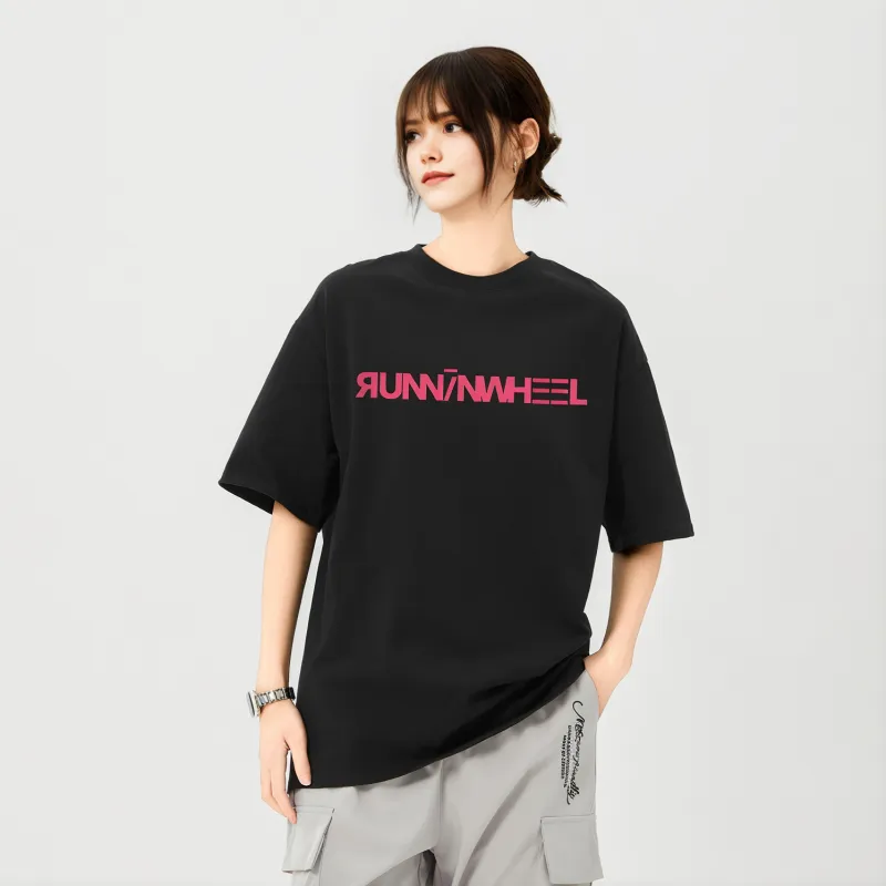 RUNNINWHEEL T Shirts Unisex-5