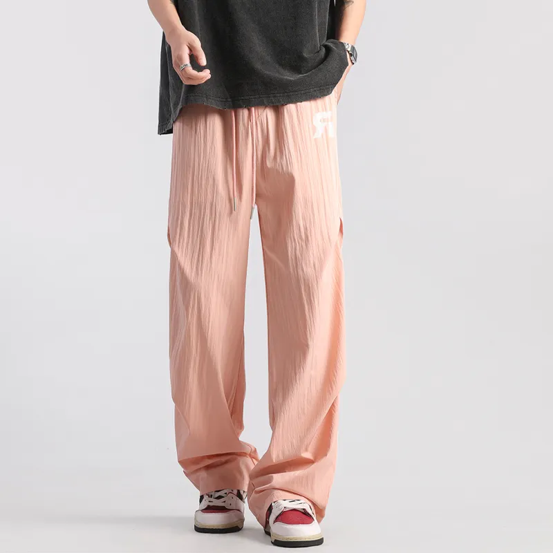 RUNNINWHEEL Casual Pants Unisex Dopamine Color Palette-9